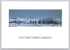 Postcard Hatteras Island North Carolina Fishermen on Cape Point picture