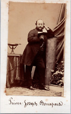Prince Joseph Bonaparte Vintage CDV Albumen Print. (1824-1865) Prince Joseph L picture