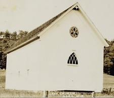 Rare c1910 RPPC Postcard Boaz Wisconsin Catholic Church Richland County WI picture