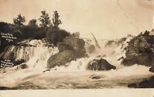 Cline Falls on the Deschutes River, Bend, Oregon OR - c1910 Real Photo RPPC picture