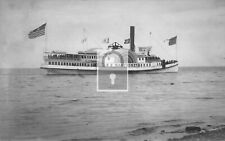 Nantucket Steamer Boat Ship New Bedford Jersey NJ Reprint Postcard picture