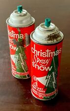 VTG 60s White Christmas Spray Snow Can Grow Chemical Full RARE BRAND picture