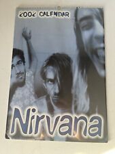 Vintage Nirvana Collectible 2002 Wall Calendar Approx 17”x12”. Kurt Dave Zinc7 picture