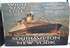 R. M. S. Majestic Steamer Largest in the World White Star Line Ship picture