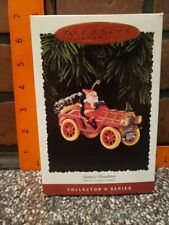 GENUINE Hallmark Keepsake Christmas Ornament 1995 Santa's Roadster picture
