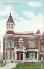 Elk's Club, Muscatine, Iowa IA - c1910 Vintage Postcard picture