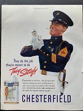 Vintage 1939 Chesterfield Cigarettes Ad picture