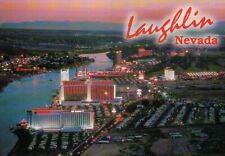 Laughlin Nevada & Bullhead City Arizona, Colorado River Casino Hotels - Postcard picture