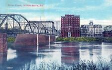 WILKES-BARRE PA - Riverfront River Front Postcard picture