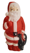 Vintage 1968 Empire Plastic Vintage Blow Mold Christmas Santa Claus Figure Retro picture