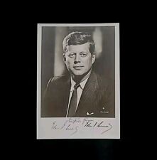 United States President John F Kennedy Signed Photo JFK Presidential Document US picture