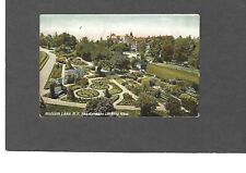 1908 MOHONK LAKE,NY THE GARDENS LOOKING WEST PICTURE POSTCARD picture