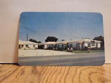 Glass Door Motel & Apartments Lake Worth, Florida Chrome Postcard A114 picture