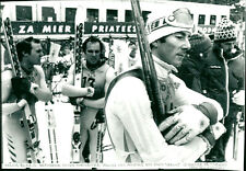 Phil and Steve Mahre and Ingemar Stenmark in Jasná - Vintage Photograph 3165010 picture