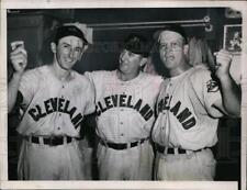 1974 Press Photo Cleveland Baseball players-Ray Narleski, Al Lopez, Vic Wertz picture