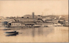 Postcard Powell River Paper Company Paper Mill British Columbia, Canada RPPC picture