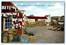 c1950s The Lobsterman's Corner Bearskin Neck Rockport Massachusetts MA Postcard picture