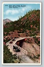 High Steel Bridge, Phantom Canon Highway, Vintage Postcard picture
