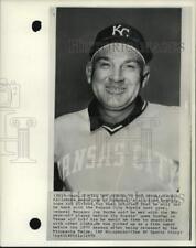 1975 Press Photo Harmon Killebrew, Kansas City Royals baseball player, Missouri picture