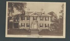 Ca 1922 Post Card Cambridge MA Longfellow House Embossed picture