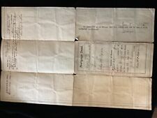 Mortgage Deed - Guernsey County, Ohio - April 22, 1902 picture