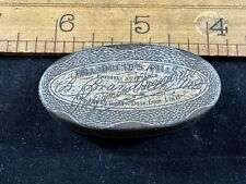 Rare Antique Brandreth’s Pills Tin Early 1900’s Vintage Pill Box picture
