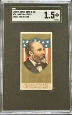 1888 N76 W Duke Sons & Co Great Americans - James Garfield SGC 1.5 Fair picture