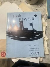 Irish Rover Navy ROTC University Of Notre Dame 1967 Book picture
