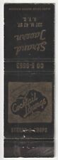 c1940-50s~New York City NY~Strand Tavern Cocktail Lounge~Vintage Matchbook Cover picture