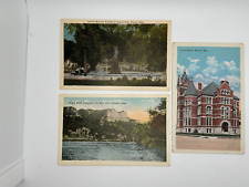 1918  Post Cards From Winona, MN 5 Cards Cityscapes,  Book of 16 some dated post picture