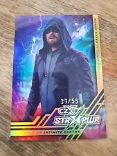 2022 CZX Crisis on Infinite Earths Gold /55 Stephen Amell Green Arrow picture