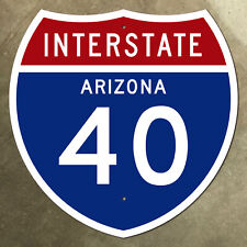 Arizona interstate route 40 highway marker road sign US 66 mother road 12x12 picture
