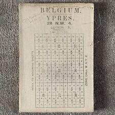 Ypres & Hooge, Belgium Battlefields - WW1 Trench Map 1:10,000 - 28 NW May 1917 picture