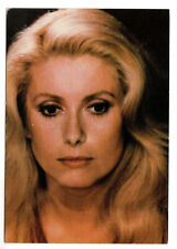 Postcard: Catherine Deneuve, French actress, movie star picture