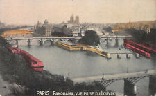 Panorama, Vue Prise Du Louvre, Paris, France, Early Postcard, Unused picture