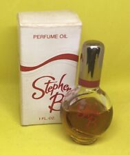 VINTAGE STEPHEN BURROWS- STEPHEN B. PURE COLOGNE SPRAY PERFUME OIL 1 Oz 50% Full picture