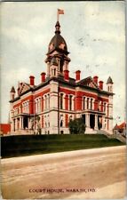 1917. WABASH, IND. COURT HOUSE. POSTCARD II2 picture