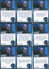 Star Trek The Next Generation A&I card #53 Gul Madred with ALL 9 Variations  picture