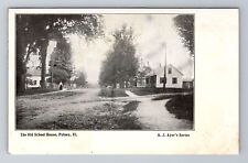Putney VT-Vermont, The Old School House, Antique, Vintage Souvenir Postcard picture