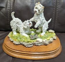 The Leonardo Collection 1995 West Highland Terrier White Westies 2 Dogs Ornament picture