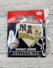 New York Yankees Anaheim Angels Opening Day 2012 Collectible Lapel Hat Pin MLB picture