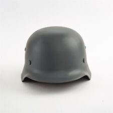 M35 Steel Helmet Pure Steel Outdoor Helmet World War II German Replica Props picture