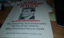 RAOUL WALLENBERG IS ALIVE EFIM MOSHINSKY KGB WW2 NAZIS HOLOCAUST SHOA BIOGRAPHY picture