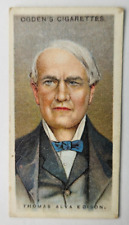 1924 Ogden's Leaders of Men #17 Thomas Alva Edison (A) picture