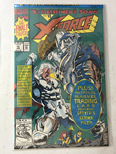 X-FORCE #18 MARVEL COMIC BOOK X-Men 1992 X-Cutioner's Song part 12 SEALED W/CARD picture