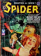 Spider Pulp Mar 1943 Vol. 29 #2 GD picture