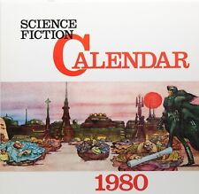 1980 Science Fiction Calendar - strange color illustrations by various artists picture