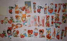 Vintage 1960's child's Valentines 39 unused & 1 used with envelopes picture