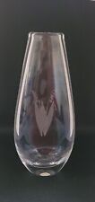 Vintage Orrefors Lily Of The Valley Etched Vase Flower 4.25” Signed  picture