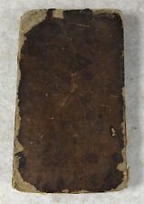 Rare 1820’s Book Glasgow Scotland With Freemason Lodge Info (Missing Parts Old) picture